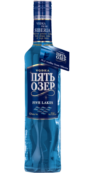 FIVE LAKES VODKA SIBERIAN 700 ML