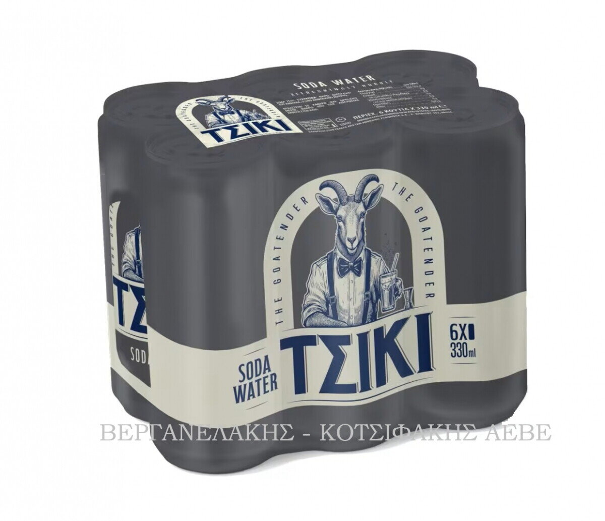 ΤΣΙΚΙ SODA WATER K/T 4*(6*330 ML)