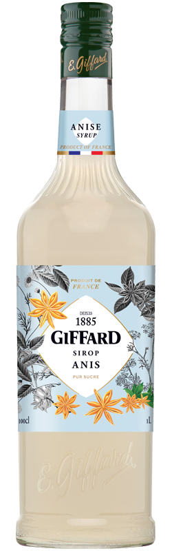 GIFFARD SYRUP WHITE PEACH 1 LT