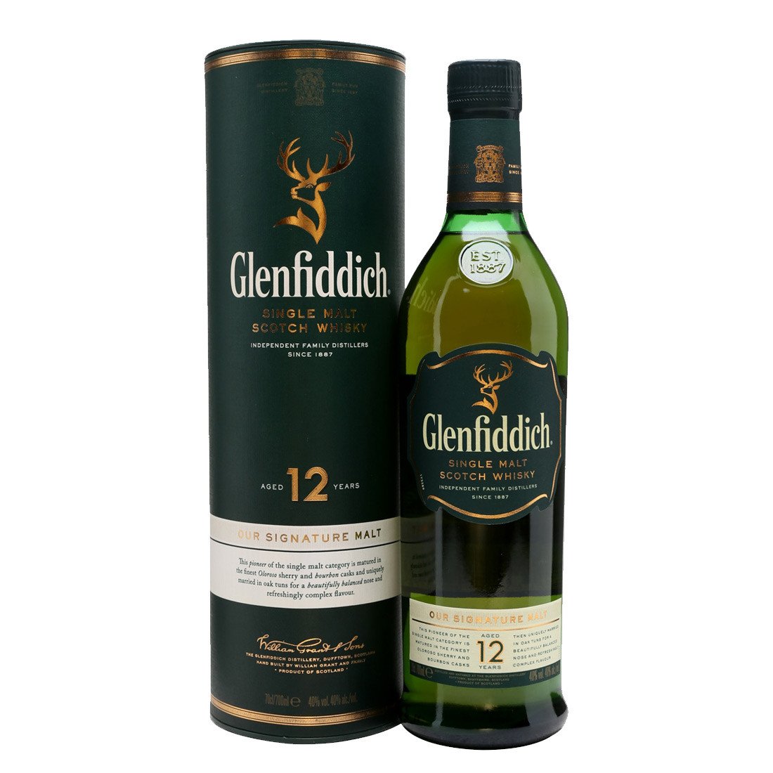 GLENFIDDICH 12 YEARS 700 ML