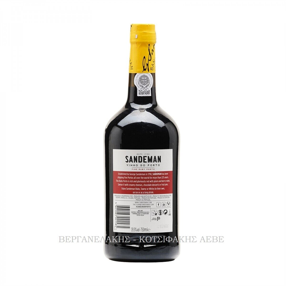 PORTO SANDEMAN RUBY 750 ML