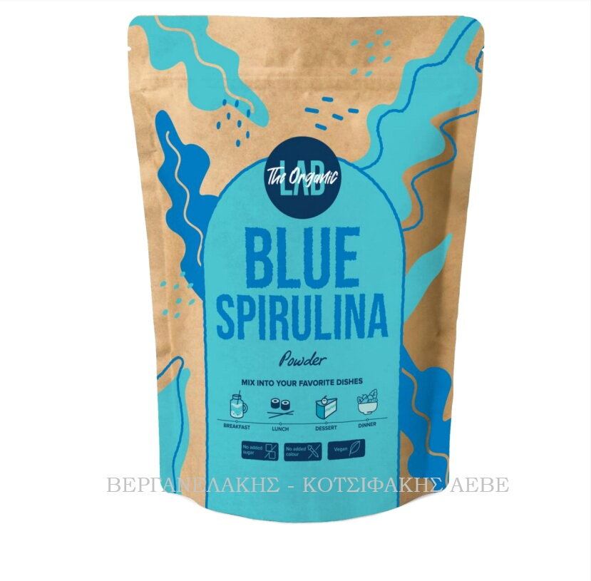 ORGANIC LAB BLUE SPIRULINA ΣΚΟΝΗ 50 GR