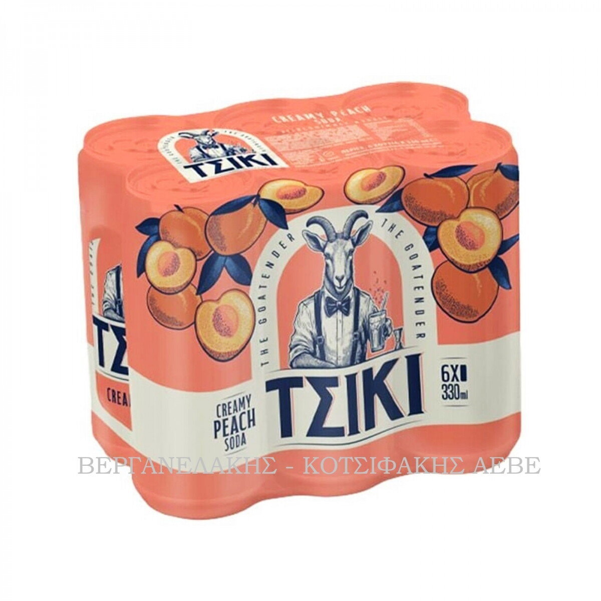 ΤΣΙΚΙ PEACH SODA 4*(6*330 ML)