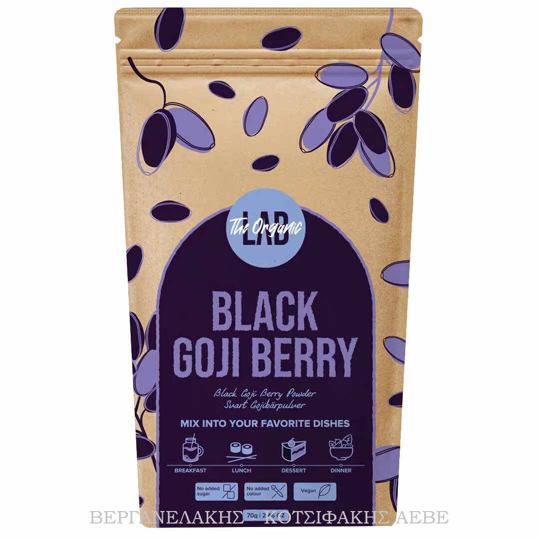ORGANIC LAB BLACK GOJI BERRY ΣΚΟΝΗ 70 GR